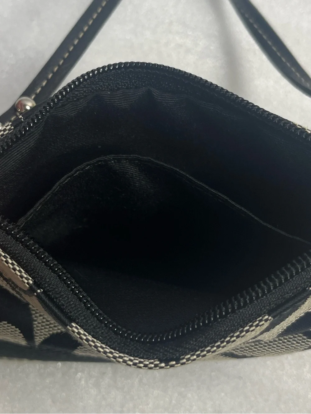Coach Black Wristlet